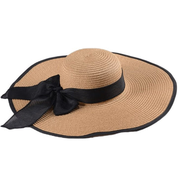 Chapeau De Paille Avec Noeud